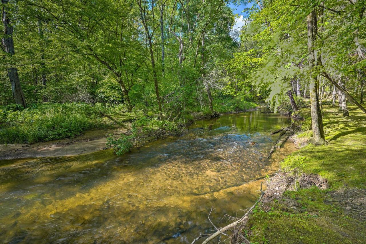 Cozy Tellico Plains Cabin With Large Mountain Creek! Экстерьер фото