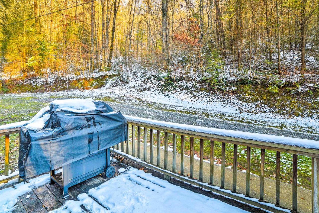 Cozy Tellico Plains Cabin With Large Mountain Creek! Экстерьер фото